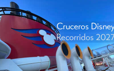 Cruceros Disney Recorridos 2027