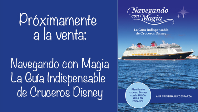El único libro de cruceros Disney en español